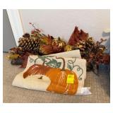 Fall Pumpkin Table Runner and Autumn Decor