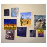 Landscape and Abstract Paintings