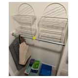 Assorted Closet Organizers and Storage Bins