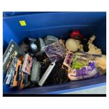 Halloween Decorations Lot - Skulls, Spiders,