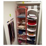 Assorted Craft Supplies and Storage Organizer
