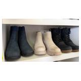 Assorted Boots and Shoes Lot