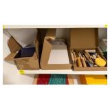 Craft Supplies, Colored Glass Sheets, Sculpting