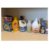 OxiClean, Suavitel, Clorox, Mr. Clean, and White