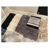 Assorted Bath Rugs Lot