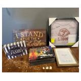 'Its All About Family' Box, Skeleton Art Box, and