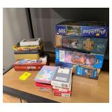 Assorted Card Games and Puzzles Lot