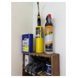 Assorted Propane Torch, Acetone, and Wall Texture