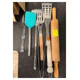 Grilling/Kitchen Utensils and Rolling Pin