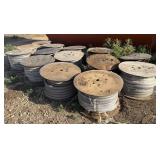 Fourteen1.5' Electrical Gray Flex Conduit Rolls