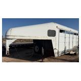 14' Goosneck Stock Trailer