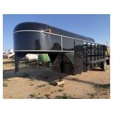 16' Gooseneck Stock Trailer