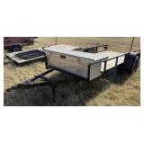 12' Utility Trailer with Toolbox