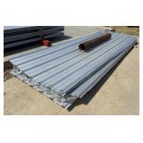 (14) R-Panel Sheets 9' 11' (Damaged)
