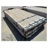 (51) 26GA Multi-Rib Sheets 7' 6' PVF BRITE RED
