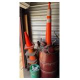 Traffic Cones and Barrel Lot
