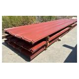 (107) 29GA Max-Rib Sheets 12'