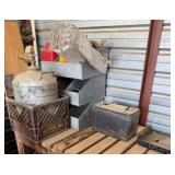 Used Battery and Assorted Tools