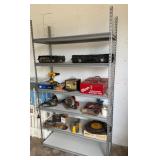 Metal Shelving (contents not included)