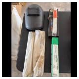 Welding Helmet and Rods