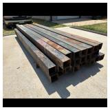 9' x 4' Square Steel Tubing (24)