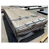 (51) 26GA Multi-Rib Sheets 7' 6' PVF BRITE RED