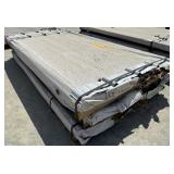 (51) 26GA Multi-Rib Sheets 7' 6' PVF BRITE RED