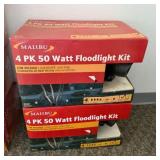 Malibu 4 PK 50 Watt Floodlight Kit