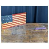Paper Towel Holder, 1776 Flag Wall Hanging, etc