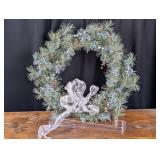 Approx. 16' Wreath with Silver and Copper Accents