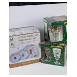 Porcelain Dinnerware & Christmas Goblets