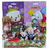 Christmas Plushies: Elf, Herbie, Rodney, etc.