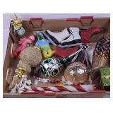 Large Ornaments: Skates, Glass, Vintage etc