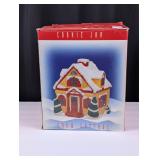 Snow Cottage Cookie Jar