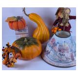 Fall Decor: Mail Pouch Lamp Shade etc