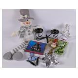 Mini Ornaments, Stained Glass Flower,Santa Key etc