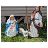 Vintage Nativity Blow Mold