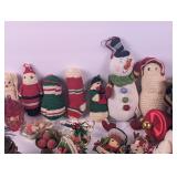 Vintage Crocheted Ornaments and Assorted Bells