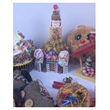 Candy-Themed Ornaments, Vtg Tootsie Roll, etc