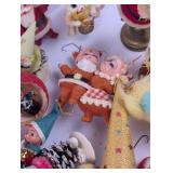 Large Assortment of Vintage Plastic Ornaments