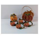 Halloween Decor: Napkin Rings, etc