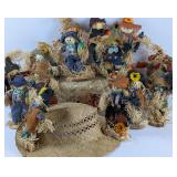 Straw Bale, Hat & 15 Scarecrow Table Decorations