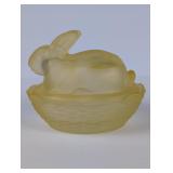 Bunny on a Nest (Yellow)