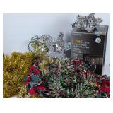 Pile of Garland, Pathway Lights, Lighted Stars
