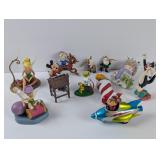 Ornaments: Tinkerbell, Mickey Mouse, etc