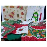 Christmas Decor: Placemats, Tablecloth, Towels