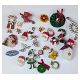 25+ Fun & Whimsical Christmas Pins/Brooches