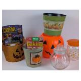 Pumpkin Cookie Jar, Halloween/Fall Buckets, etc