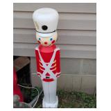 Vintage Nutcracker Blow Mold