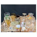 Assorted Glassware, including BC and Love Is
